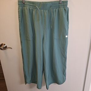 🌟 Baleaf Raindrop Spf Cropped Wide Leg Pants Size xl NWT